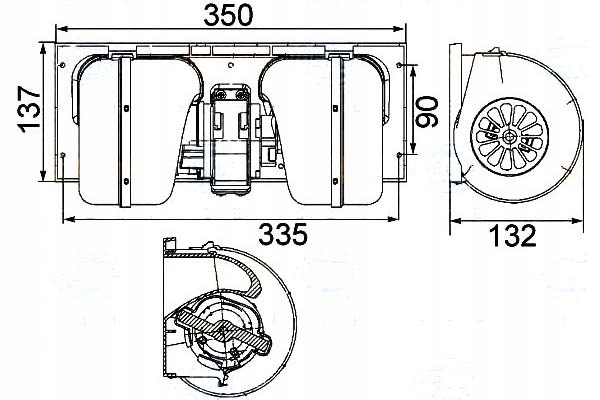 Купити Behr-hella вентилятор повітродувка behr hella 1672646