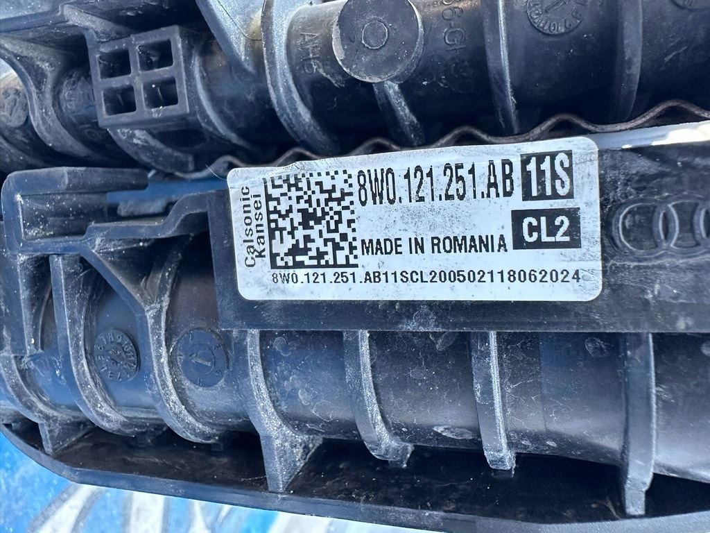 фото №8, Audi q7 q8 4m touareg комплект радіатор 4m0816411q 4m0145804t 8w0121251ab