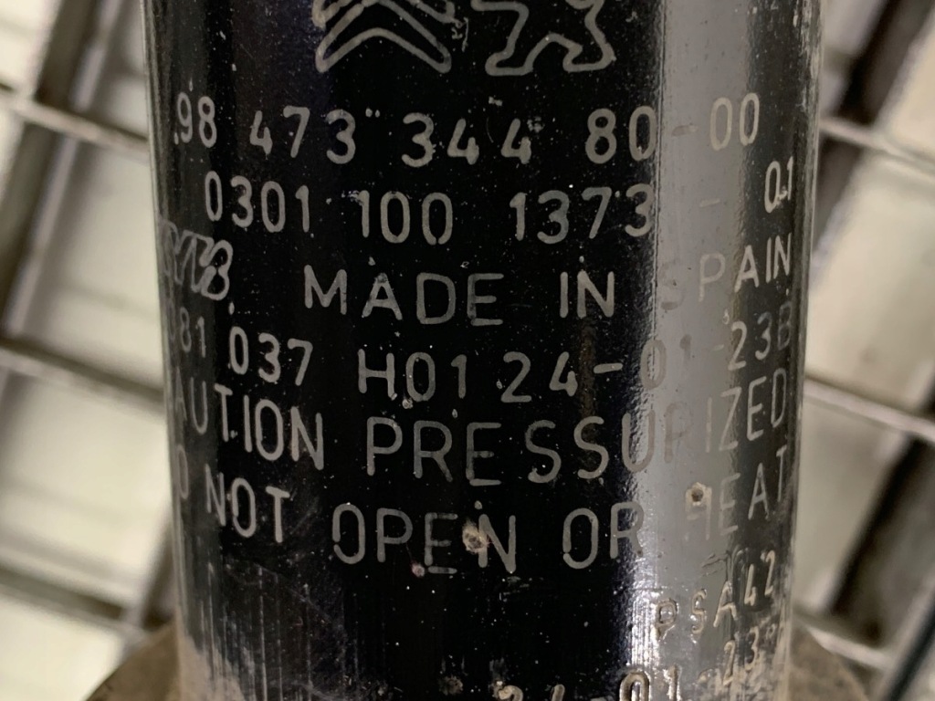 Амортизатор левая перед toyota proace 1.5 9847334480 minivan в Украине