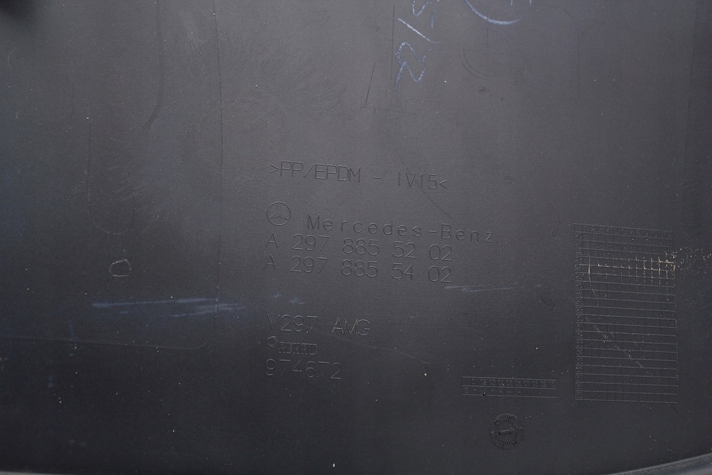 фото №10, Оригінальний бампер задня mercedes eqs ev v297 w297 2021- a2978855202