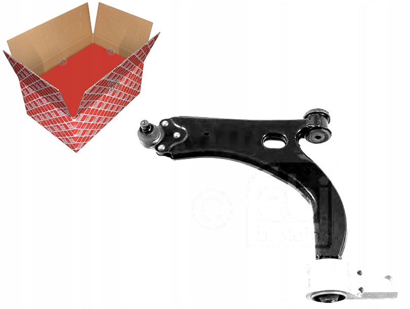 фото №1, Рычаг dół 16 5 mm ford fiesta v fusion mazda 2 1.