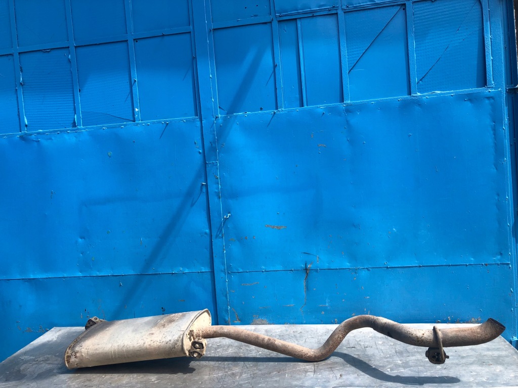 фото №1, Mercedes ml w163 98- гасник вихлоп 3,2 v6 m112