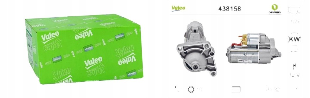 Стартер valeo 438158 Оригінал