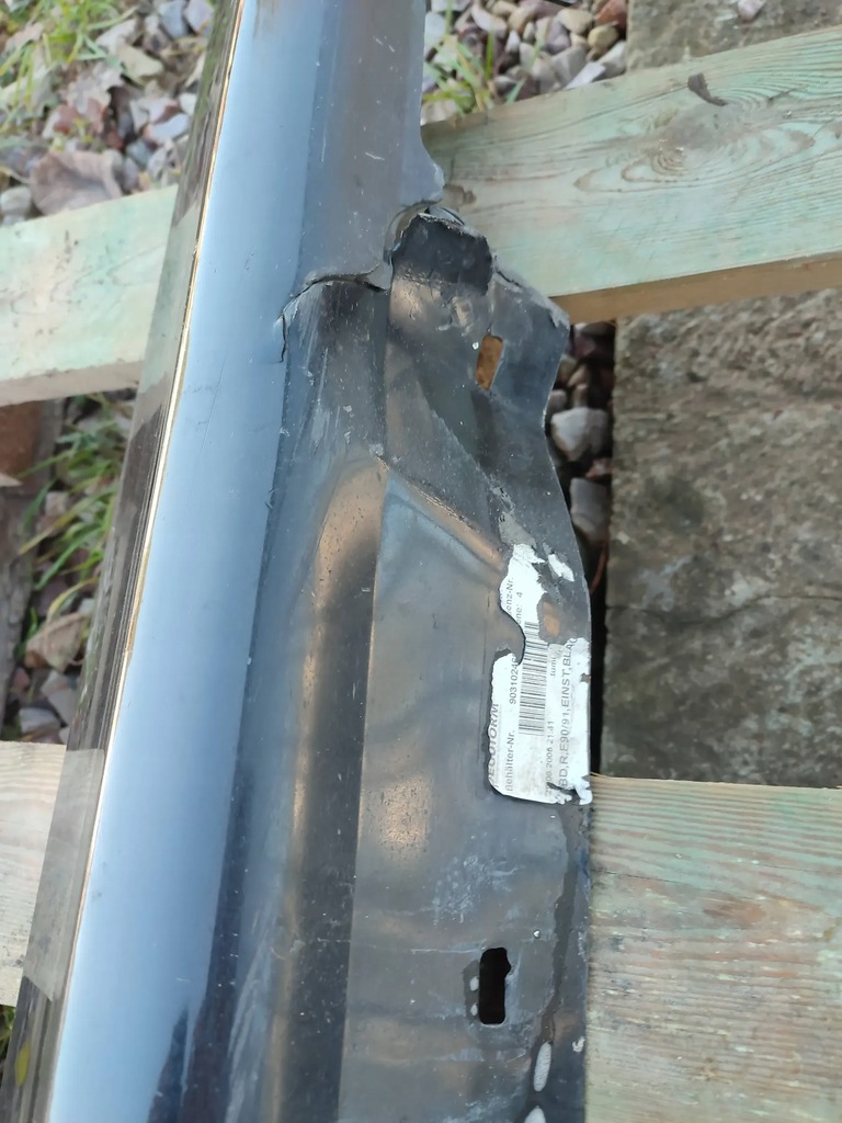 фото №7, Молдинг порог правая bmw 3 e90 e91 2005 black sapphire