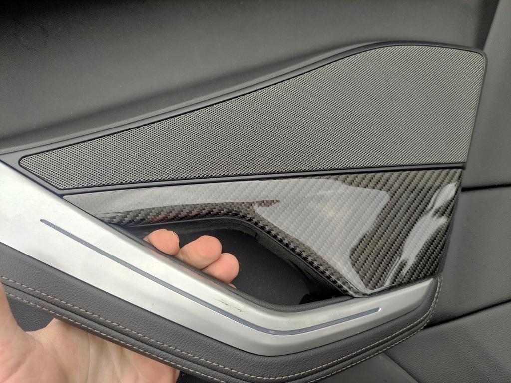фото №10, Оббивка двері bmw x6 g06 x6m f96 карбон
