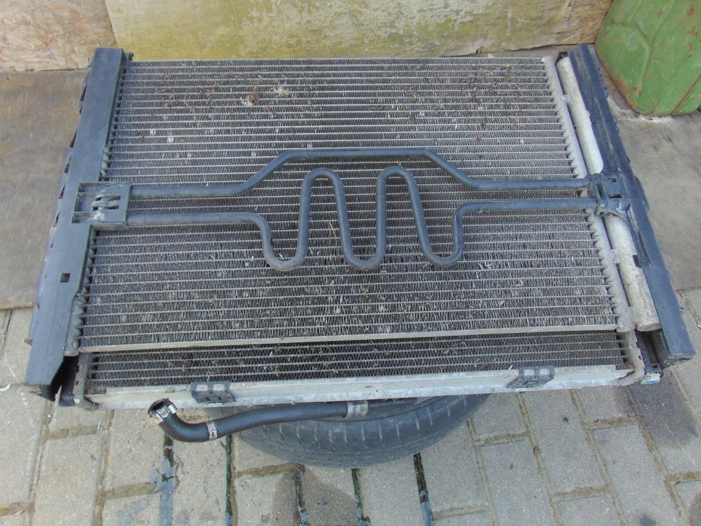 Радіатор води кондиціонер вентилятор комплект bmw 1 e87 1.6b механічна коробка передач європа Київ