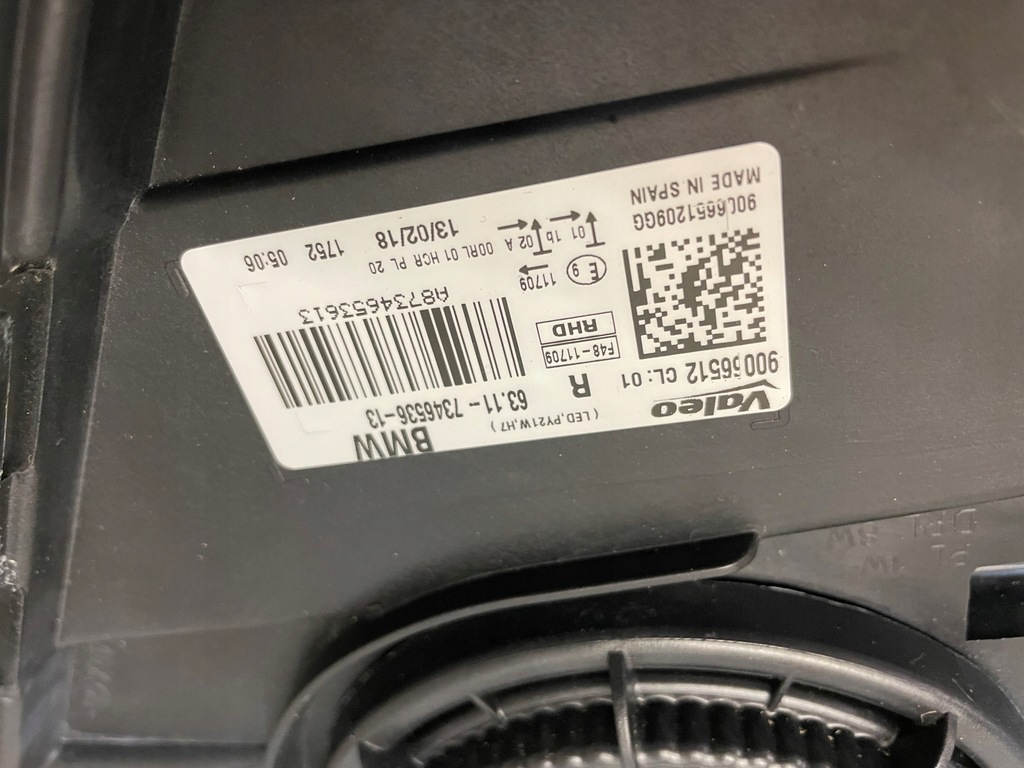 фото №14, Лампи лампа ліва+ права bmw x1 f48 uk anglik