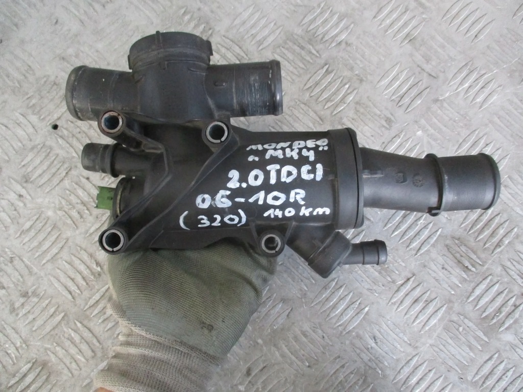 фото №1, Корпус термостата ford mondeo mk4 2.0 tdci 140km e5