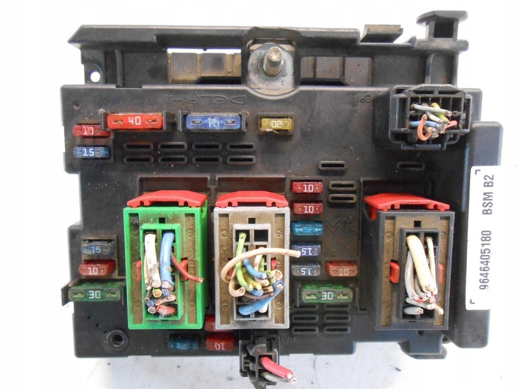 фото №6, Коробка запобіжників bsm peugeot 307 1.4 hdi #