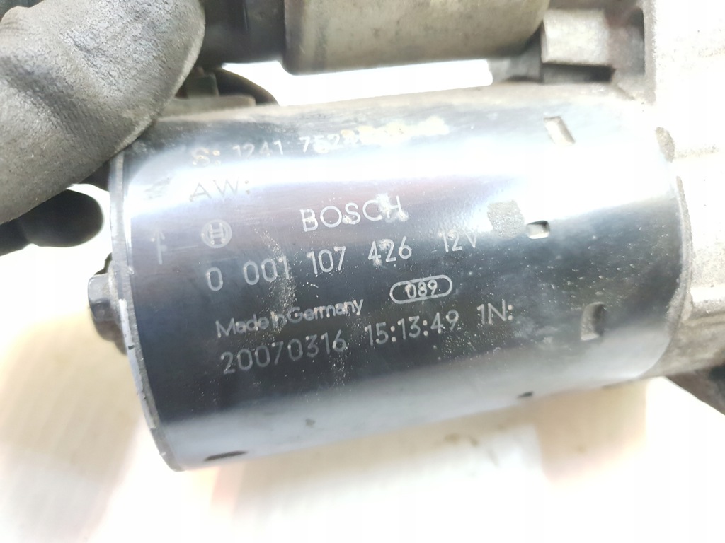 фото №6, Стартер bmw 3 e90 1,6 0001107426