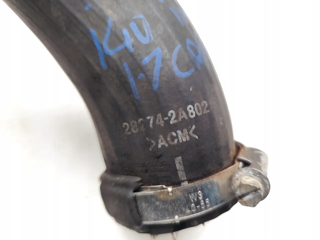 фото №7, Hyundai i40 wąż / труба интеркулер 1.7 crdi дизель 104kw 141 hp 2015