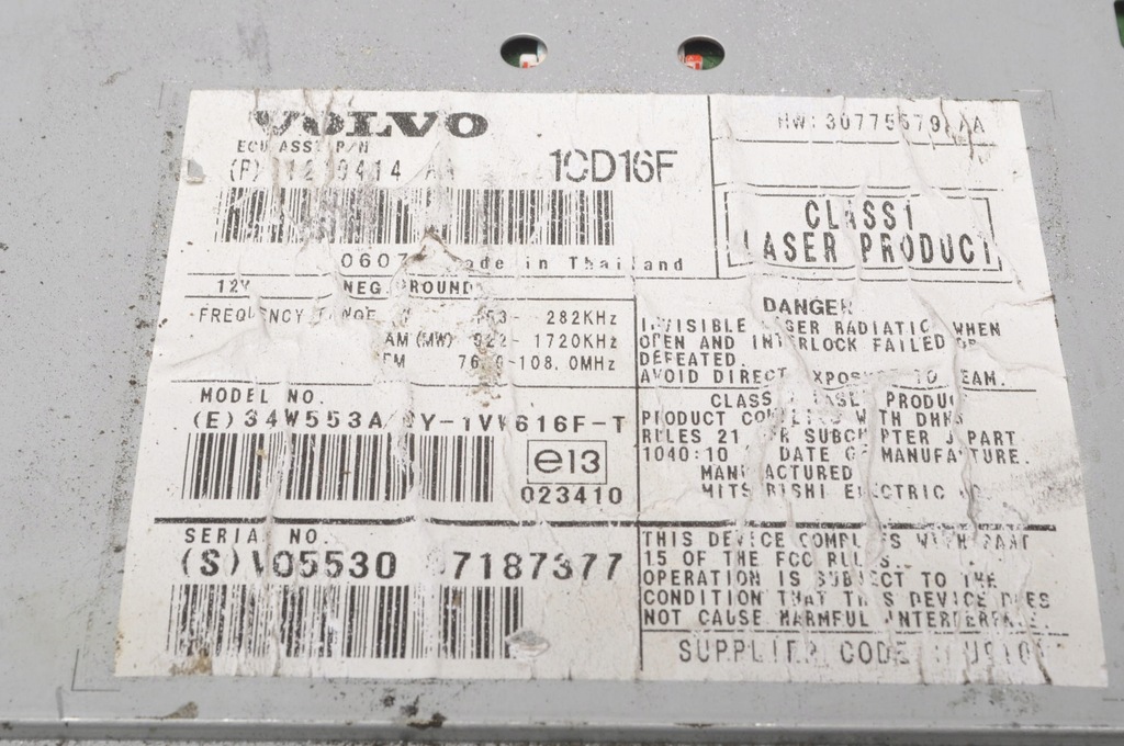 фото №4, Volvo s40 ii v50 c30 c70 радіо 30775579