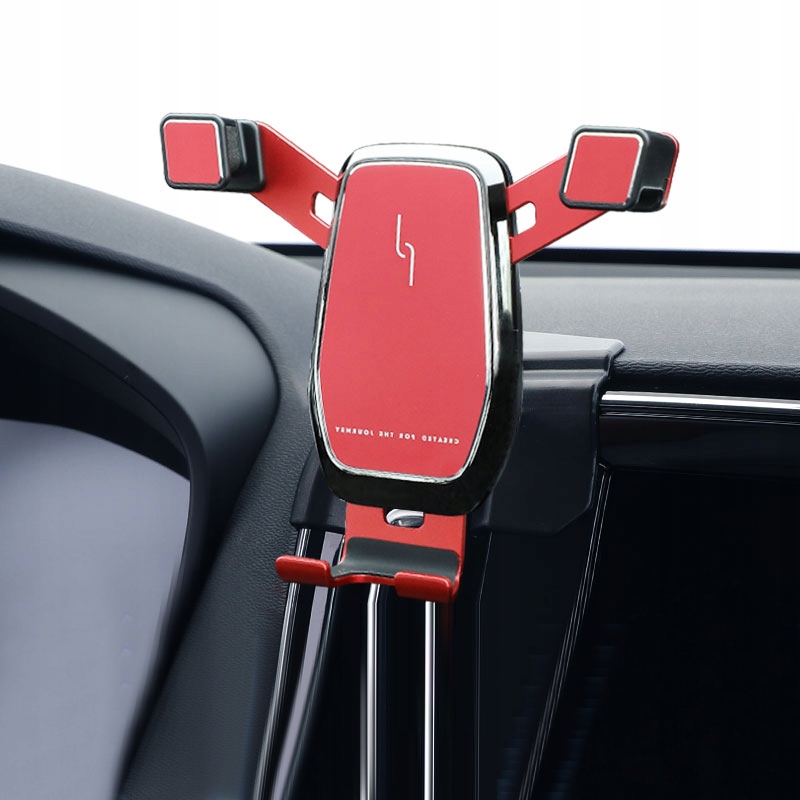 фото №6, Красный стиль подставка na телефон volvo xc40, чёрный