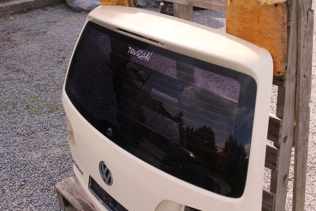 фото №5, Кришка багажника скло кришки задня vw touran ii