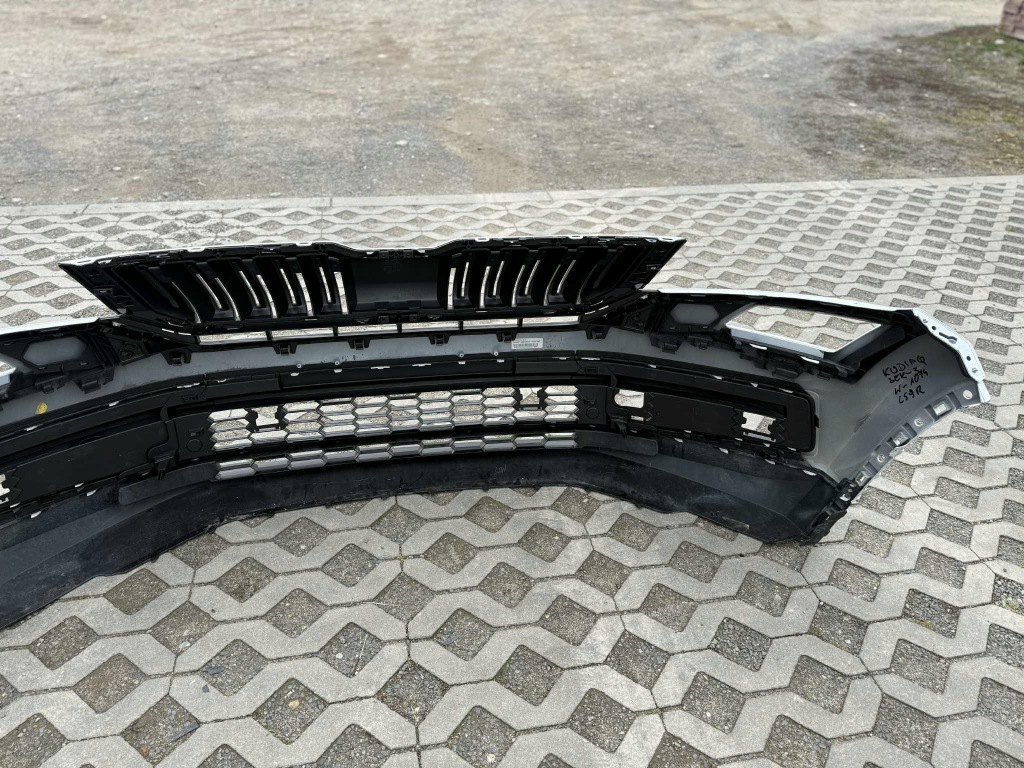 Купить Skoda kodiaq 1 бампер перед передний комплектный  решётка радиатора ls9r 4xpdc 2016-2021r.