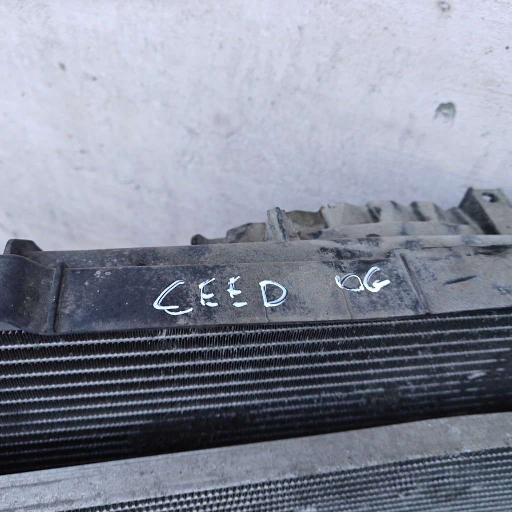 фото №7, Комплект радиатор wody кондиционера вентилятор kia ceed hyundai i30 2.0crdi