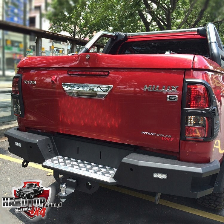 фото №6, Бампер задняя toyota hilux revo 2015+ offroad 2020