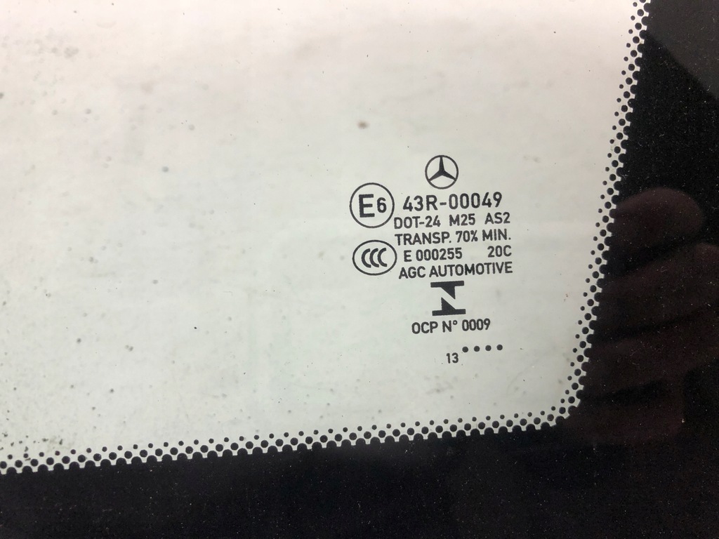 фото №6, Mercedes glk x204 стекло правый задняя w крыло кузовная 2013