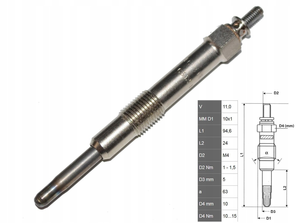 Купить Свеча накаливания alfa romeo 147 /156 2000- 1.9