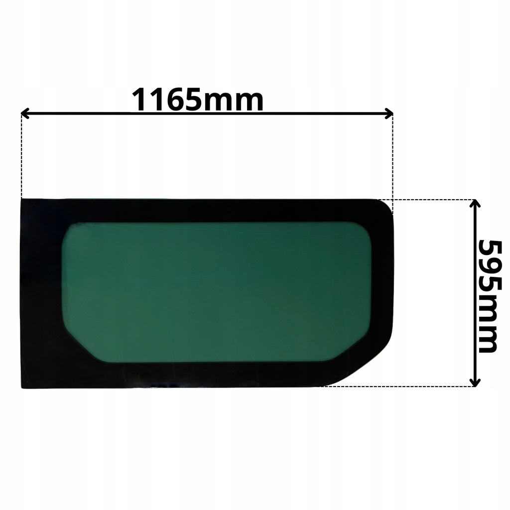 фото №1, Скло права темно-зелений бічна 1 ряд fiat talento 2016- 0380