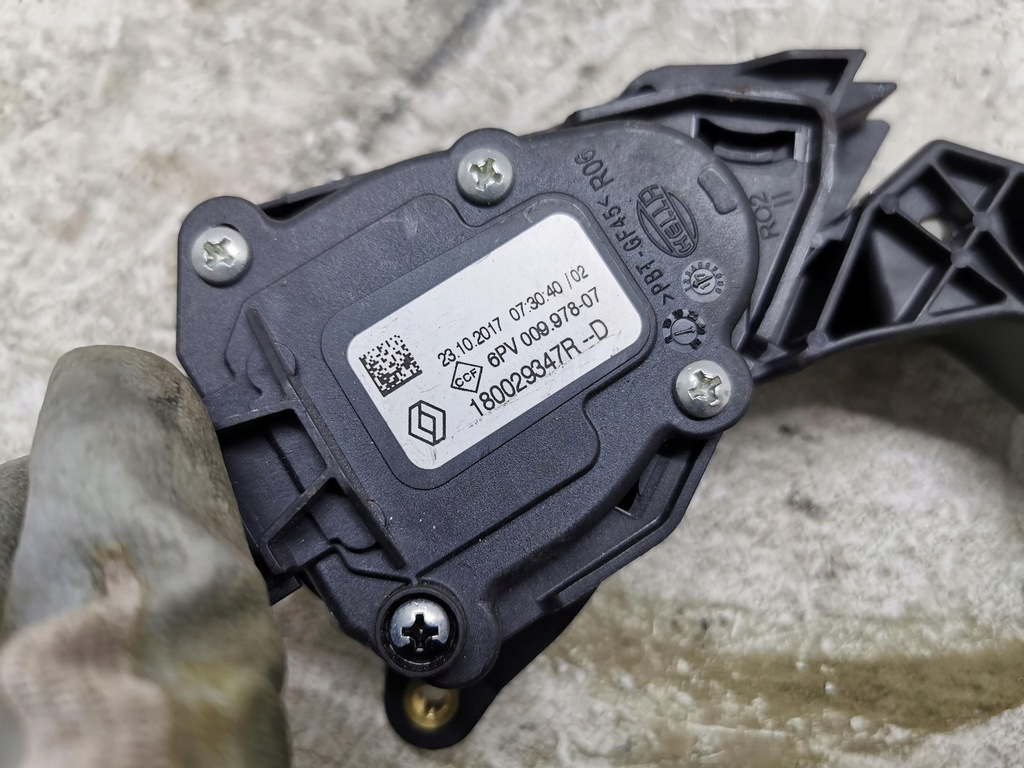 фото №7, Потенциометр газа renault captur i 180029347r