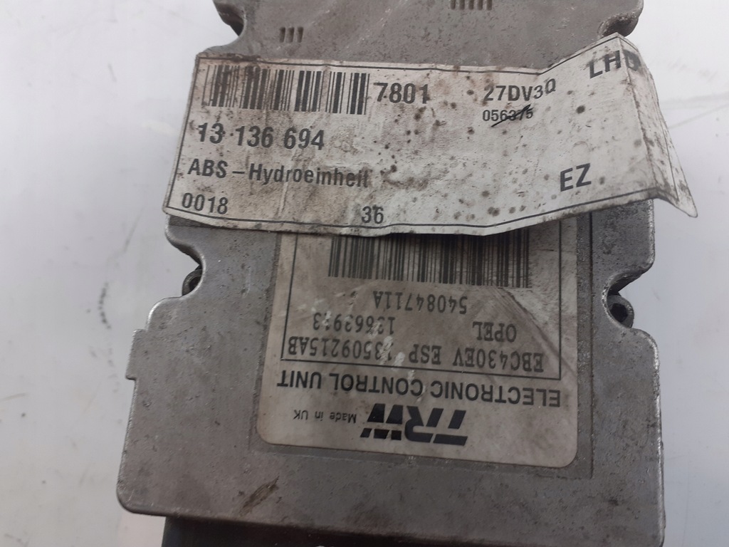 фото №7, Насос abs opel vectra c