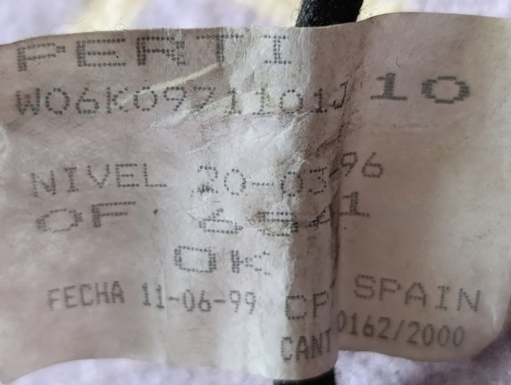 Купить Жгут 190 cm штекер разъём volkswagen audi 191906231b 191972713 оригинал