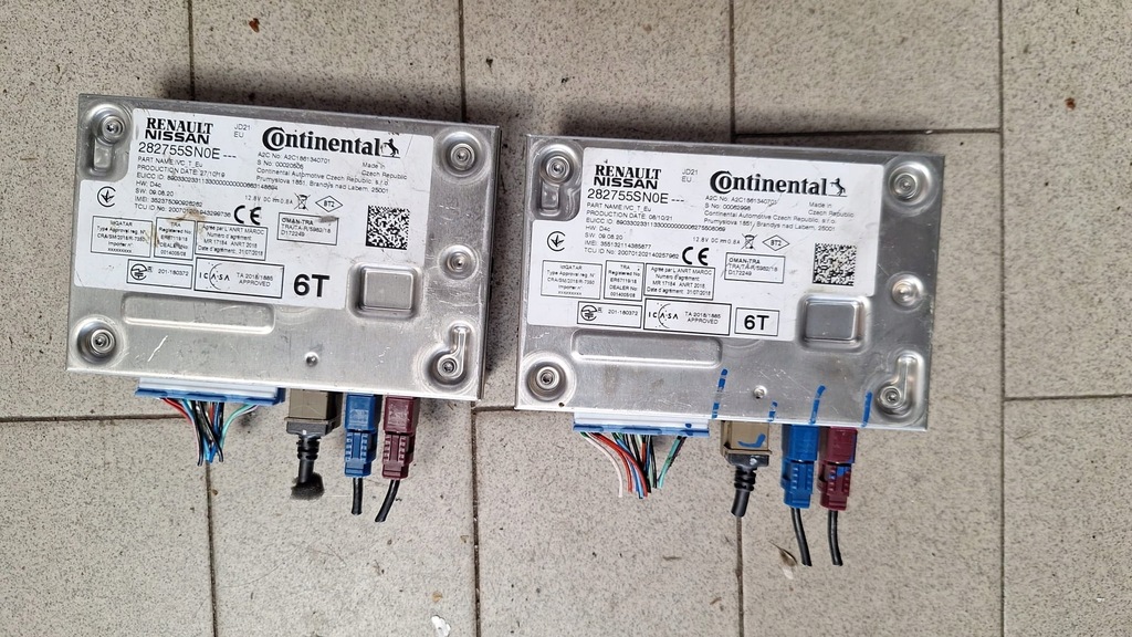 фото №1, Модуль блок управления радио renault nissan navara iv np300 282755sn0e