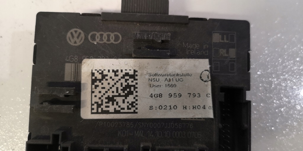 фото №5, Модуль блок управления дверь audi a6 c7 a7 4g8959793c