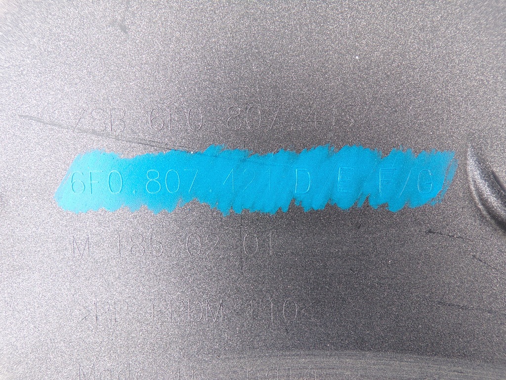 фото №7, Seat оригинальный номер 6f0807421 бампер