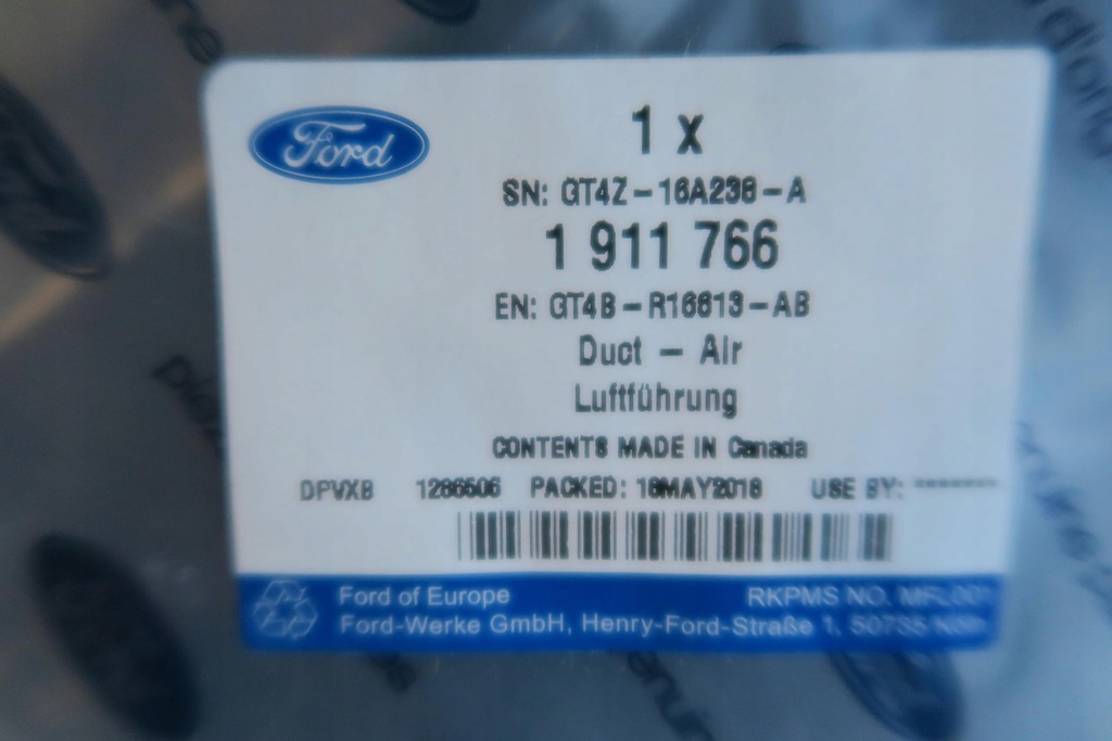 фото №3, Защита поперечина ford edge gt4b-r16613-ab