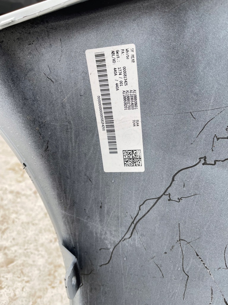 фото №13, Бампер задняя mercedes cla w118 комплект 2018-21