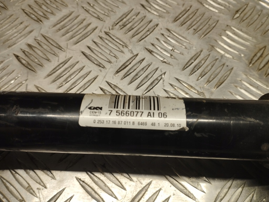 фото №12, Bmw оригінальний номер 7566077 привідний вал задня