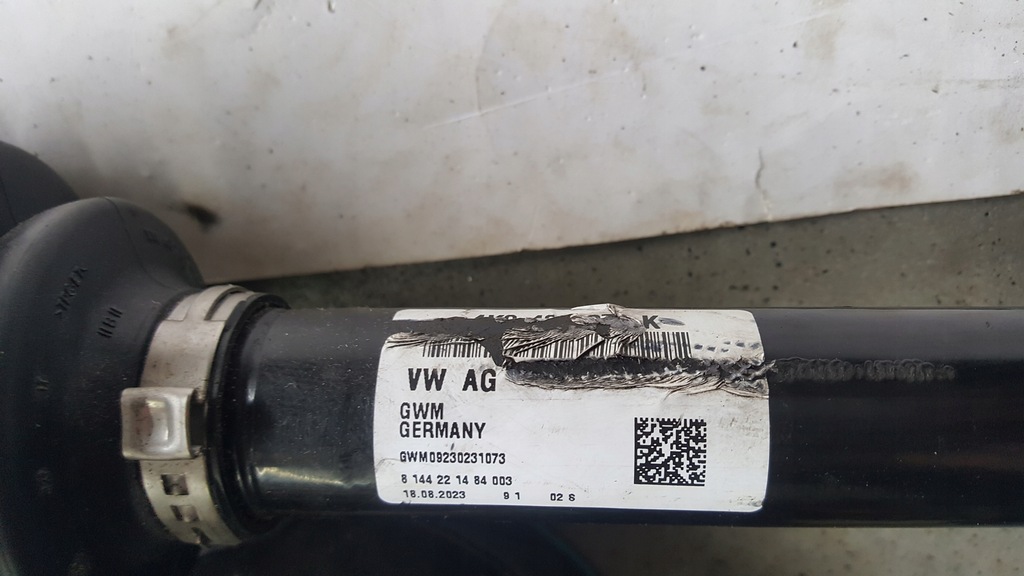 фото №9, Привідний вал передня audi a6 a7 4k 4k0407271k