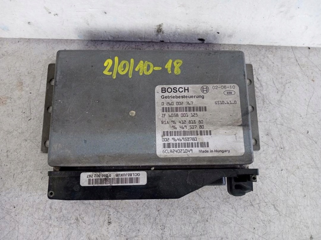 фото №1, Citroen c5 2.2 hdi блок керування коробки 0260002767