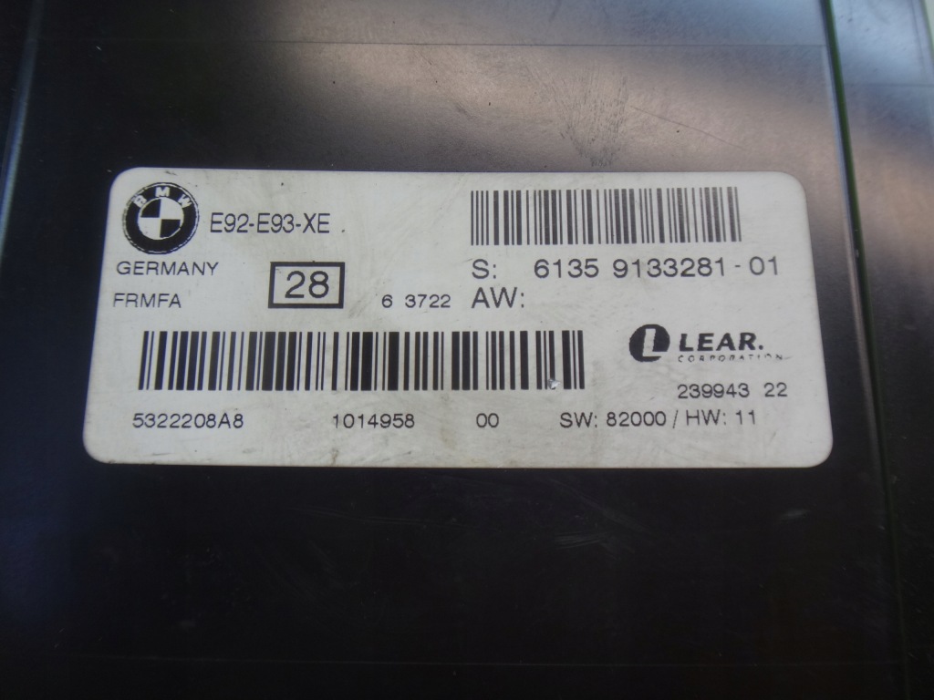 фото №3, Модуль блок управления света bmw e92