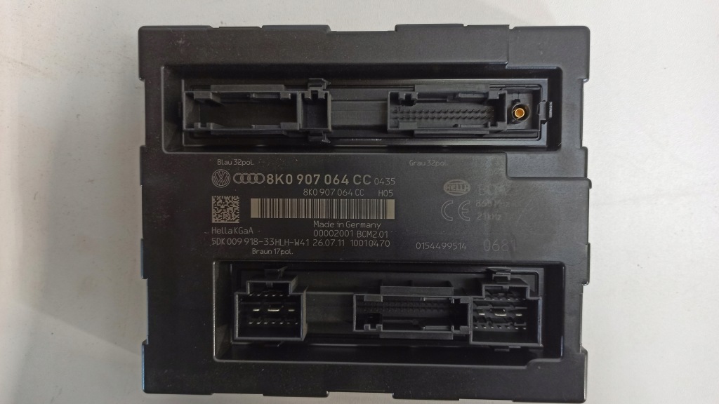 фото №1, Audi a4 b8 a5 8t модуль комфорта 8k0907064cc
