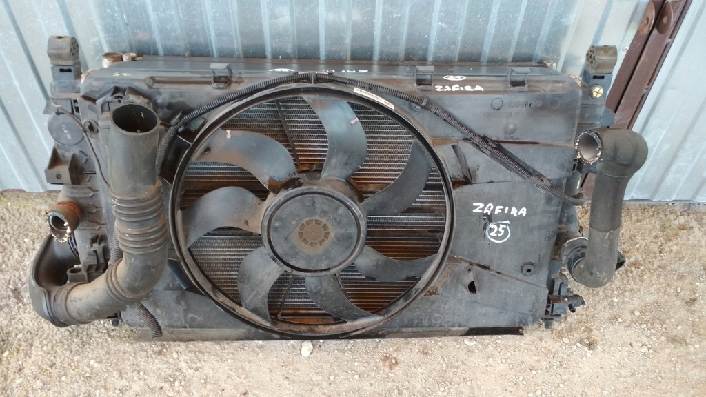 фото №1, Комплект радиатор вентилятор opel zafira c 2,0cdti