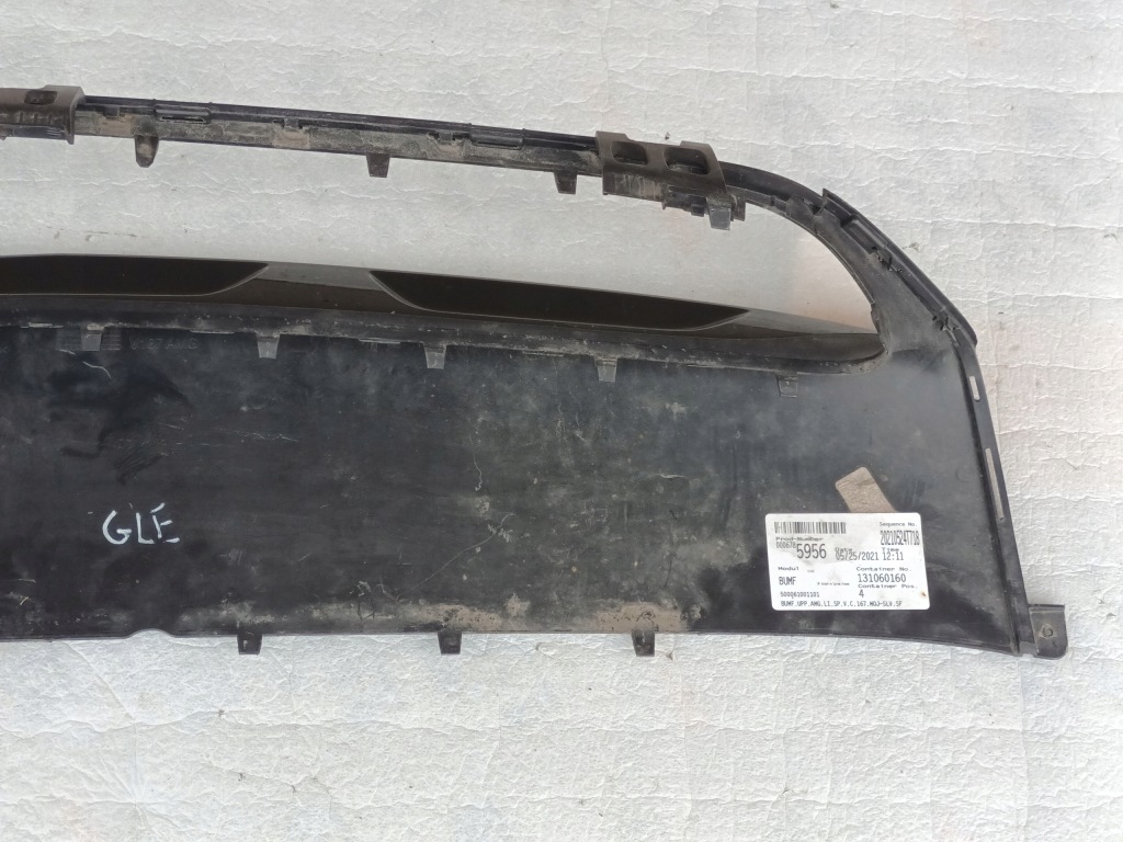 фото №7, Спойлер pod бампер перед mercedes gle amg w167 a167