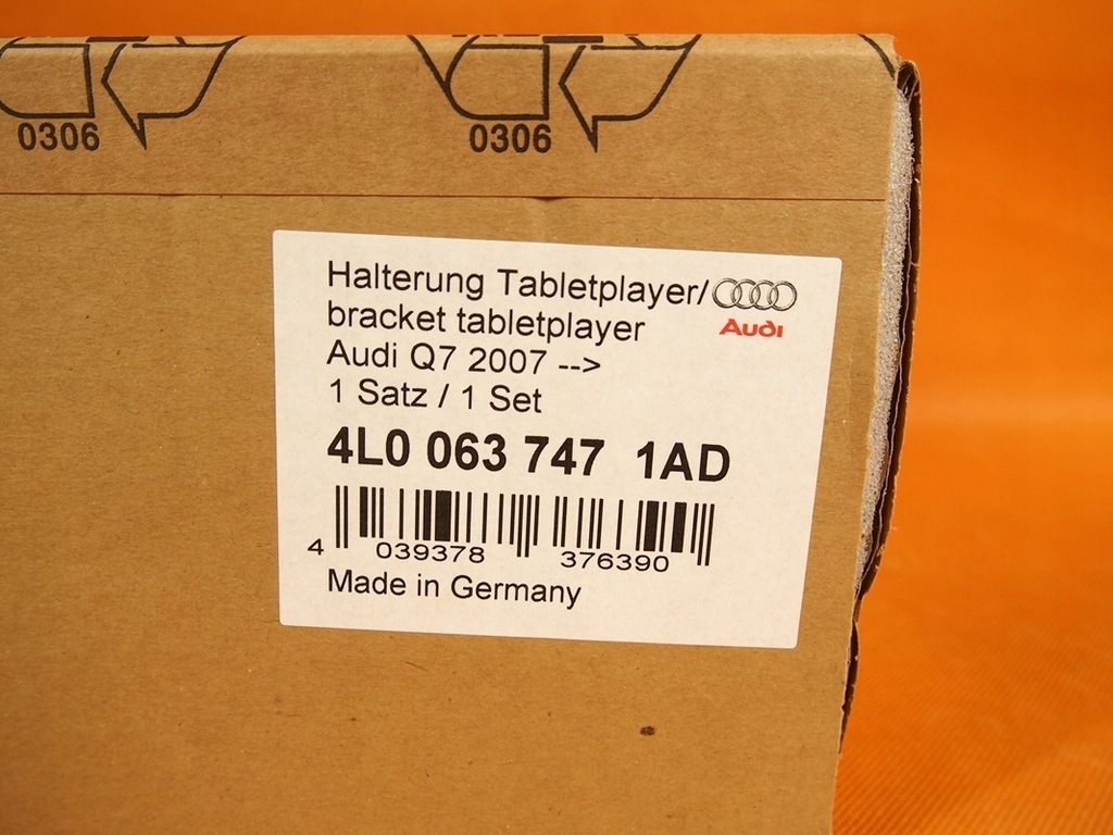 фото №13, Audi q7 q5 4l кронштейн програвач rse dvd nowe 4l0063747