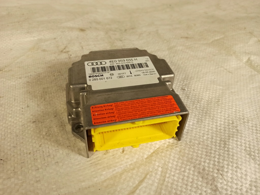 фото №1, Audi a8 d3 модуль датчик подушка безпеки 4e0959655h