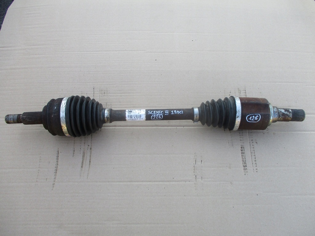 фото №2, Привідний вал ліва 8200725512 renault scenic iii 1.9dci