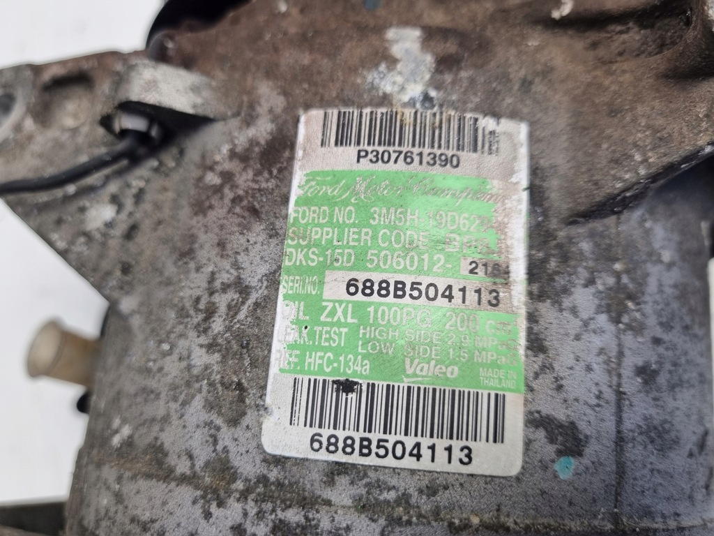 фото №9, Volvo s40 ii v50 2.5 t компрессор кондиционера насос 30761390