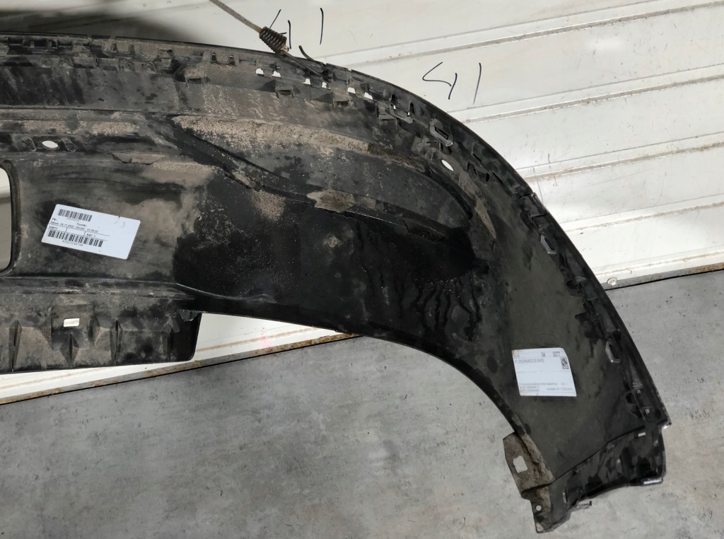 фото №8, Tiguan 2 ii lift 2020- накладка спойлер бампера задняя 5na807521d