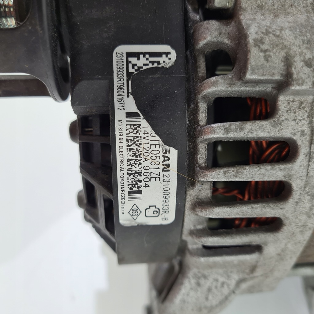фото №5, Генератор renault megane iv 1.3 tce 231009933r