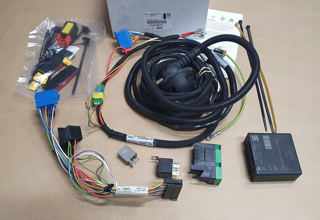 фото №1, Жгут фаркоп буксировочный 1682589280 citroen berlingo iii оригинал