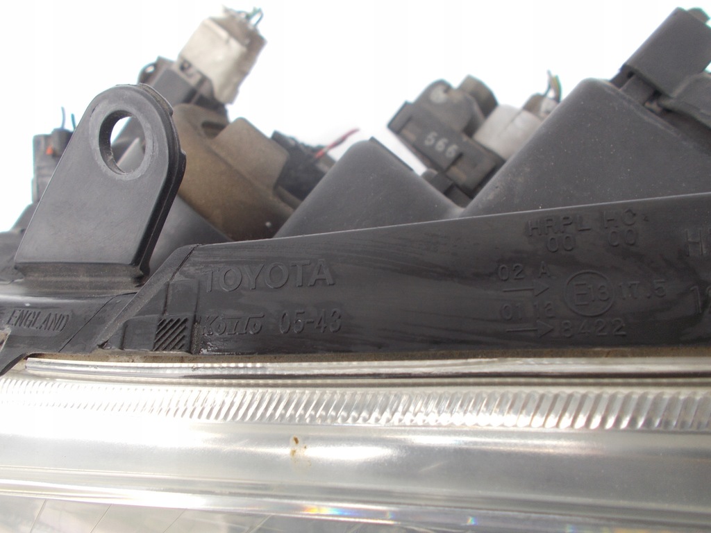 фото №10, Фара лампа левая toyota avensis t25 t-25 левый