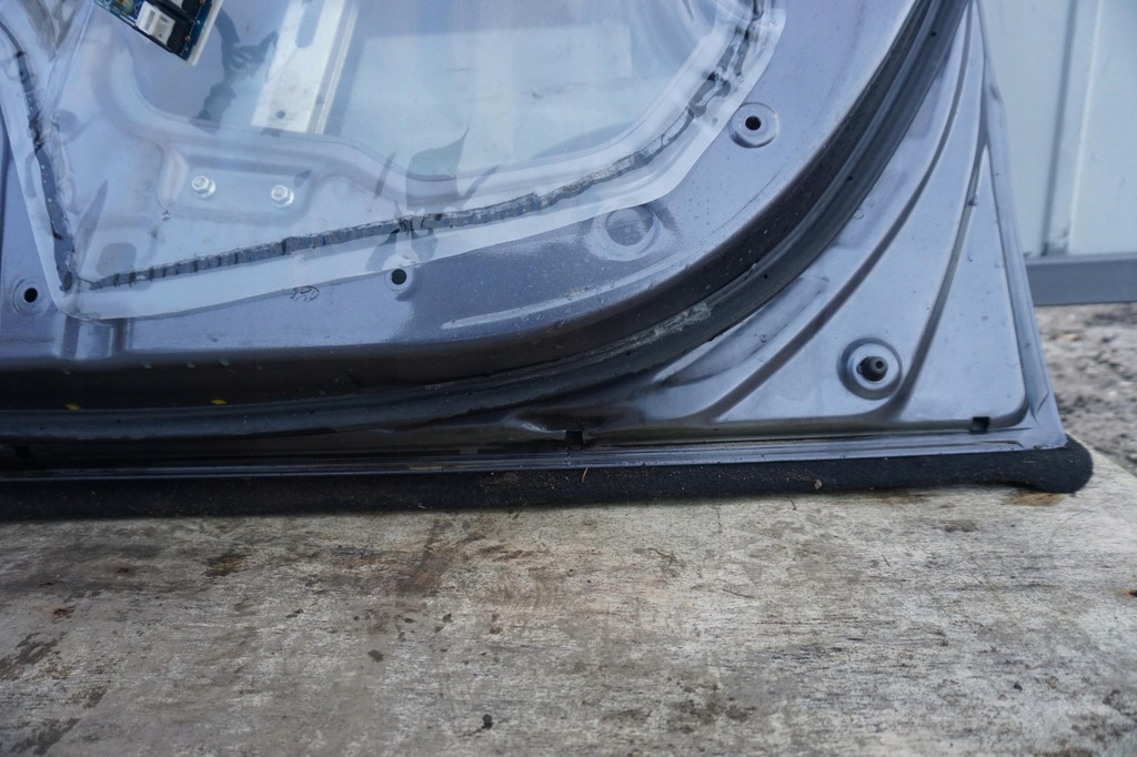 фото №12, Hyundai i10 lift 2010- 2014r двері передні праве колір v3g szary скло