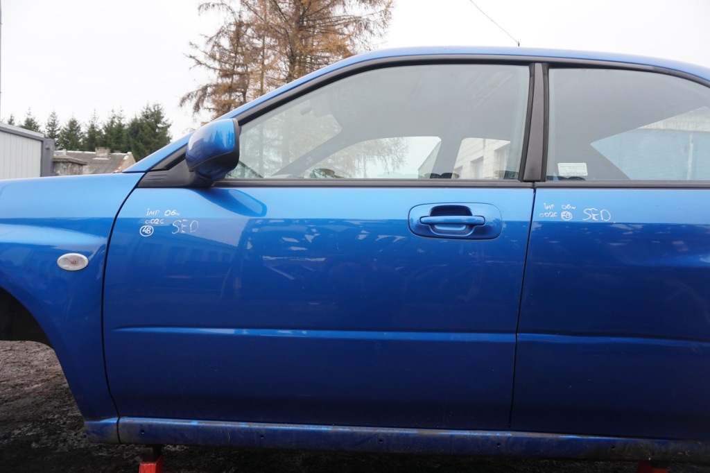 фото №1, Subaru impreza gg gd двері ліва передні 02c niebieskie