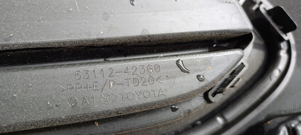 фото №7, Решётка радиатора решётка радиатора решётка средняя бампер передний toyota bz4x 53112-42360 oryg